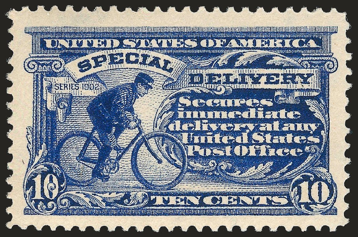 Prices of US Stamp Scott Catalog E8 - 10c 1911 Special Delivery. Robert Siegel Auction Galleries, Jun 2009, Sale 975, Lot 2159