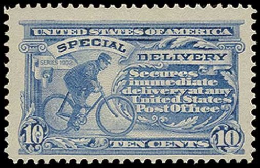 US Stamp Price Scott Catalog #E8 - 10c 1911 Special Delivery. H.R. Harmer, Jun 2013, Sale 3003, Lot 1555