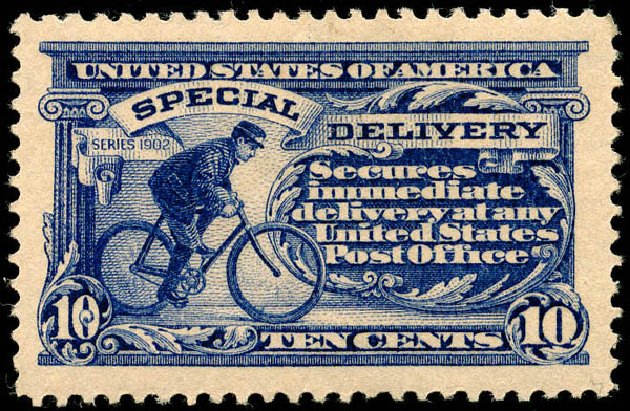 Value of US Stamps Scott Catalog E8: 10c 1911 Special Delivery. Matthew Bennett International, Jun 2008, Sale 328, Lot 1142