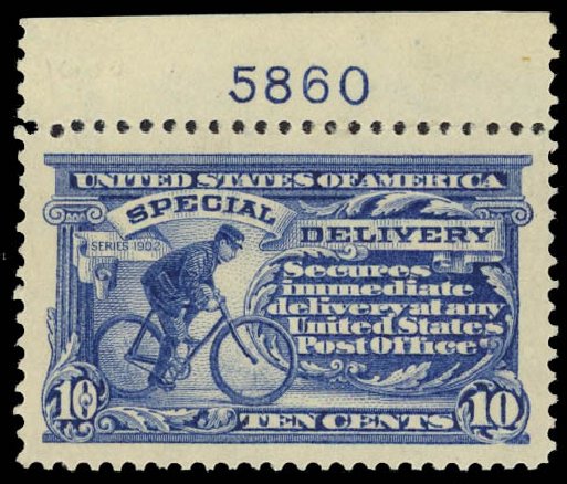 Price of US Stamp Scott Catalog # E8 - 10c 1911 Special Delivery. Daniel Kelleher Auctions, Apr 2012, Sale 629, Lot 463