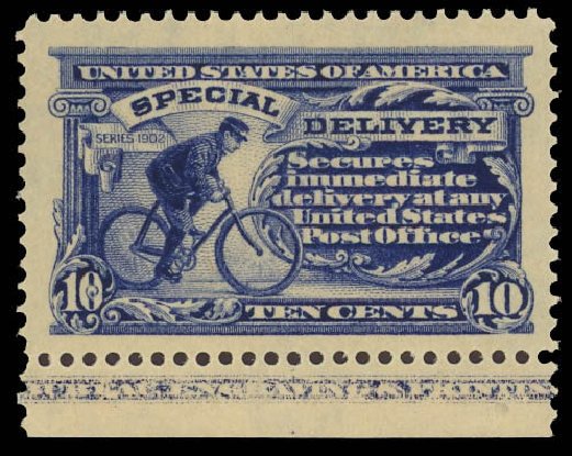 US Stamps Prices Scott Catalog #E8: 1911 10c Special Delivery. Daniel Kelleher Auctions, Jun 2012, Sale 630, Lot 2003