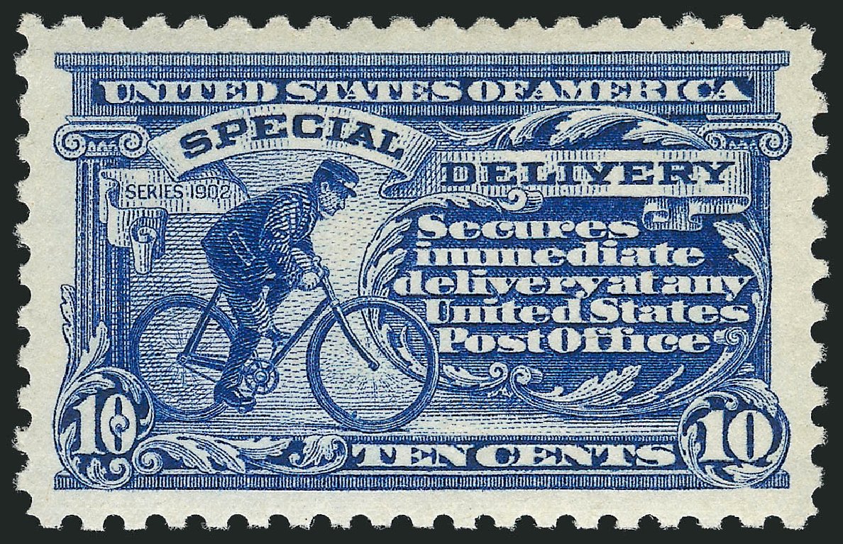 US Stamps Price Scott Catalog #E9: 1914 10c Special Delivery. Robert Siegel Auction Galleries, Mar 2013, Sale 1040, Lot 2107