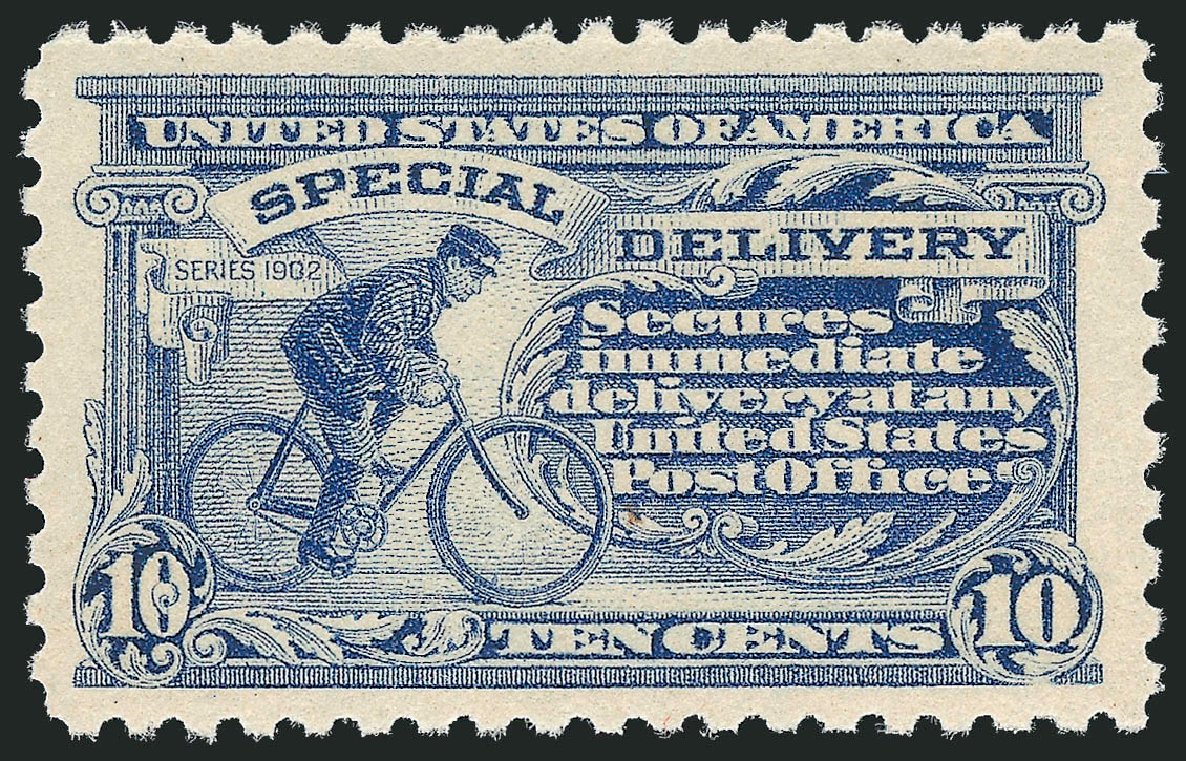 US Stamps Values Scott Catalogue E9 - 1914 10c Special Delivery. Robert Siegel Auction Galleries, Oct 2010, Sale 997, Lot 6209
