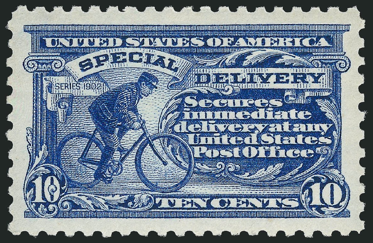 Price of US Stamps Scott #E9: 10c 1914 Special Delivery. Robert Siegel Auction Galleries, Oct 2011, Sale 1014, Lot 2231