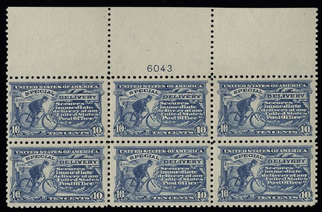 Price of US Stamps Scott Cat. E9: 10c 1914 Special Delivery. Spink Shreves Galleries, Aug 2013, Sale 144, Lot 321