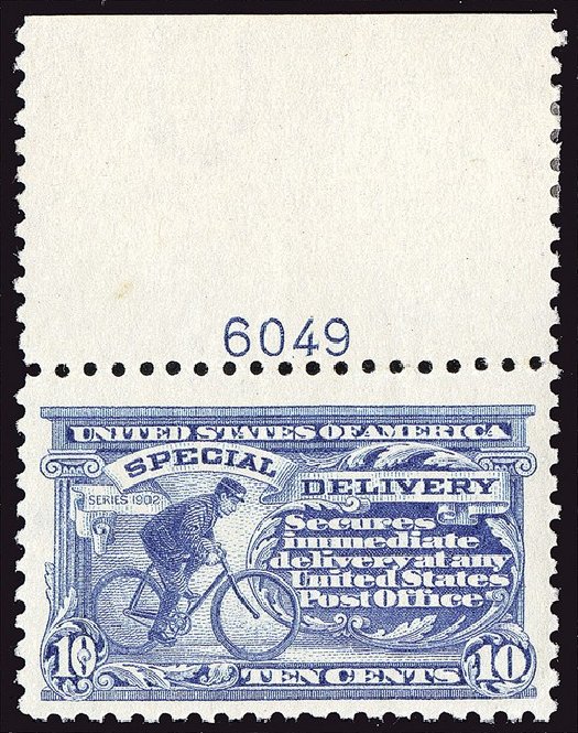 Costs of US Stamp Scott Cat. E9: 10c 1914 Special Delivery. Spink Shreves Galleries, Jan 2014, Sale 146, Lot 511