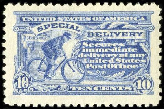 Values of US Stamps Scott Catalog # E9 - 1914 10c Special Delivery. Spink Shreves Galleries, Jul 2015, Sale 151, Lot 374