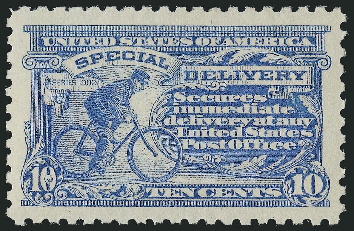 Prices of US Stamp Scott Cat. #E9: 10c 1914 Special Delivery. Robert Siegel Auction Galleries, Oct 2011, Sale 1014, Lot 2232