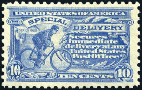 US Stamps Price Scott # E9: 1914 10c Special Delivery. Harmer-Schau Auction Galleries, Mar 2011, Sale 89, Lot 393