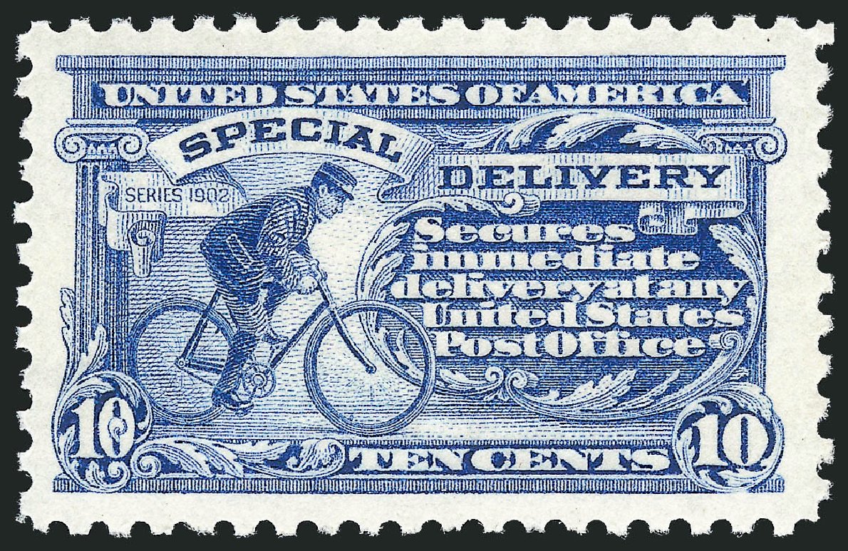 Price of US Stamps Scott Cat. E9 - 10c 1914 Special Delivery. Robert Siegel Auction Galleries, Oct 2011, Sale 1014, Lot 2233
