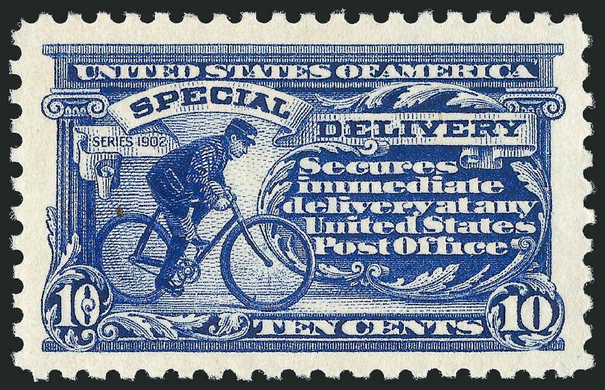 US Stamps Price Scott Catalog #E9: 1914 10c Special Delivery. Robert Siegel Auction Galleries, Nov 2013, Sale 1061, Lot 4096