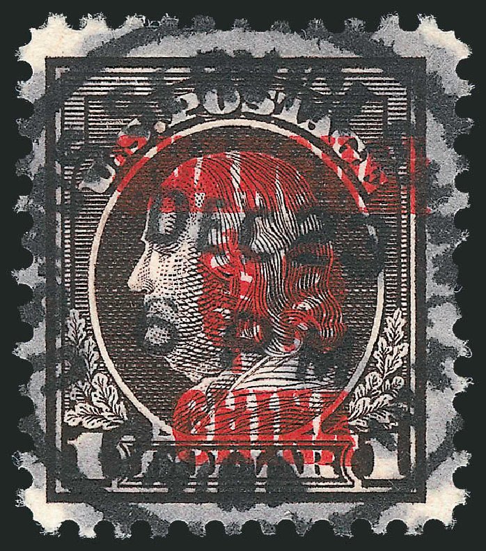 Costs of US Stamps Scott K16 - 1919 US$2.00 China Shanghai on $1. Robert Siegel Auction Galleries, Jun 2012, Sale 1025, Lot 259