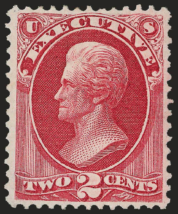 US Stamps Prices Scott Cat. #O11: 1873 2c Executive Official. Robert Siegel Auction Galleries, Sep 2009, Sale 976, Lot 2322