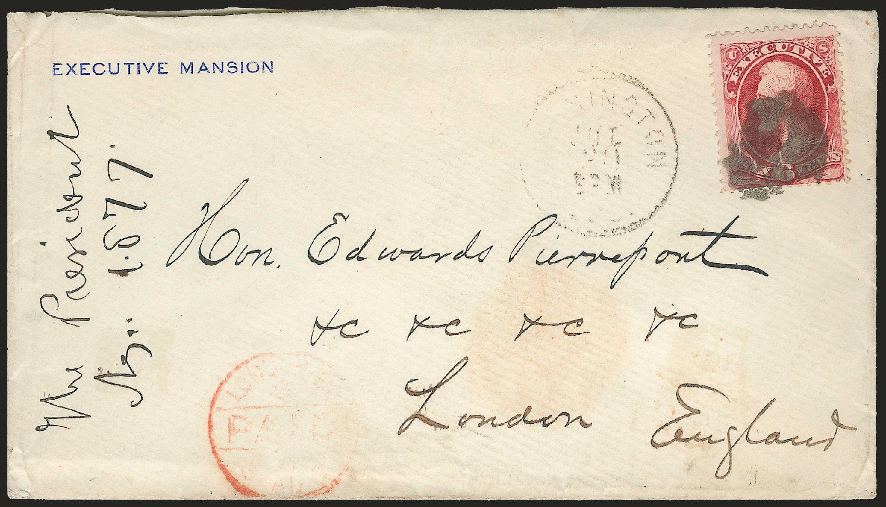 US Stamp Value Scott Catalog # O13 - 6c 1873 Executive Official. Robert Siegel Auction Galleries, Jun 2010, Sale 989, Lot 204