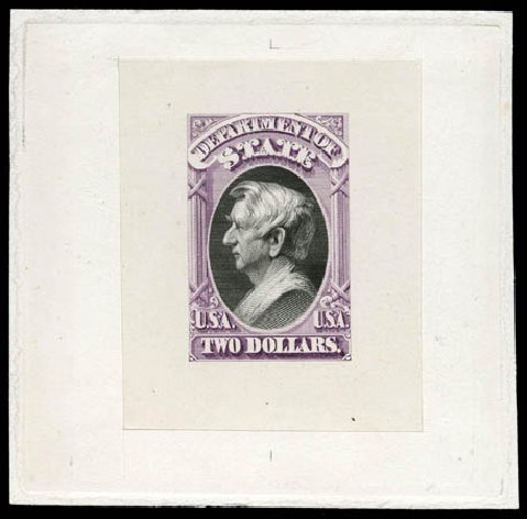US Stamps Price Scott Catalogue #O68 - 1873 US$2.00 State Official. Matthew Bennett International, Apr 2008, Sale 326, Lot 688