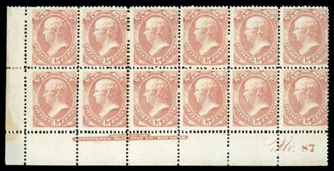 Values of US Stamps Scott Catalog #O90 - 15c 1873 War Official. Matthew Bennett International, Dec 2007, Sale 325, Lot 2510