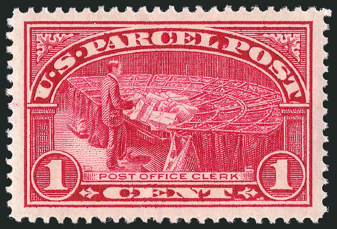 Prices of US Stamps Scott # Q1: 1c 1913 Parcel Post. Robert Siegel Auction Galleries, Dec 2010, Sale 1000, Lot 1294