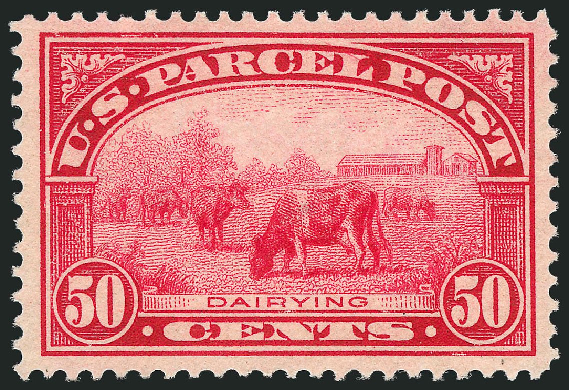 Prices of US Stamps Scott Catalogue Q10 - 1913 50c Parcel Post. Robert Siegel Auction Galleries, Mar 2011, Sale 1007, Lot 3087