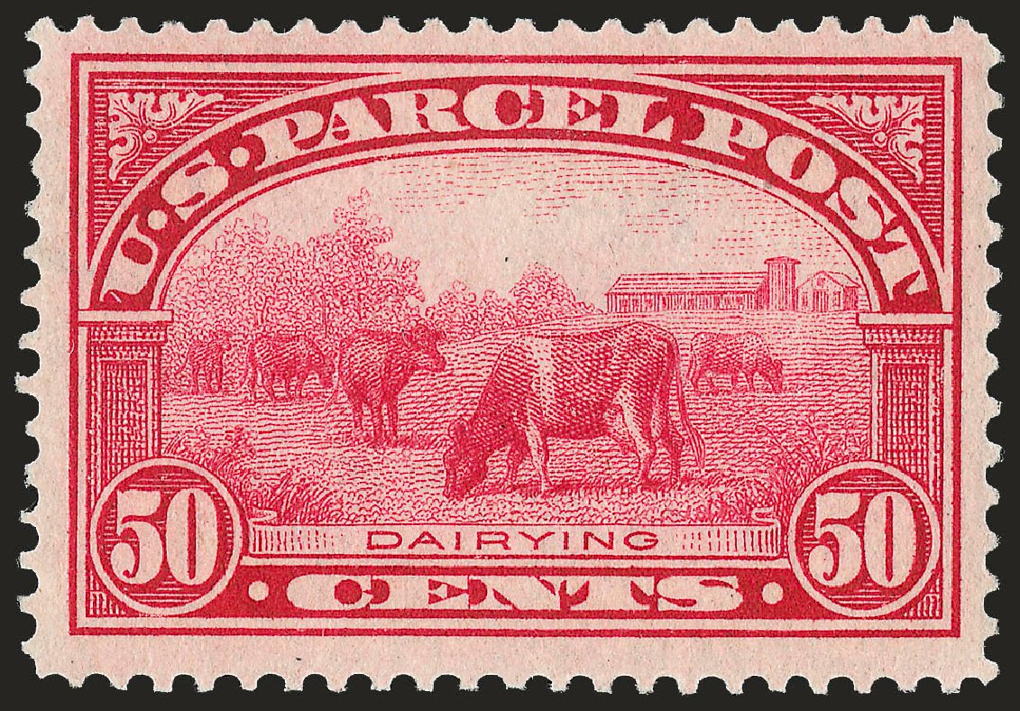 US Stamp Price Scott Catalog #Q10: 50c 1913 Parcel Post. Robert Siegel Auction Galleries, Jun 2010, Sale 992, Lot 2667