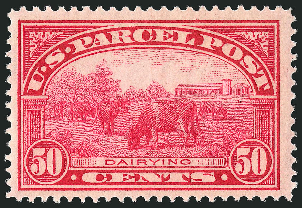US Stamps Values Scott Cat. # Q10 - 50c 1913 Parcel Post. Robert Siegel Auction Galleries, Mar 2011, Sale 1007, Lot 3088