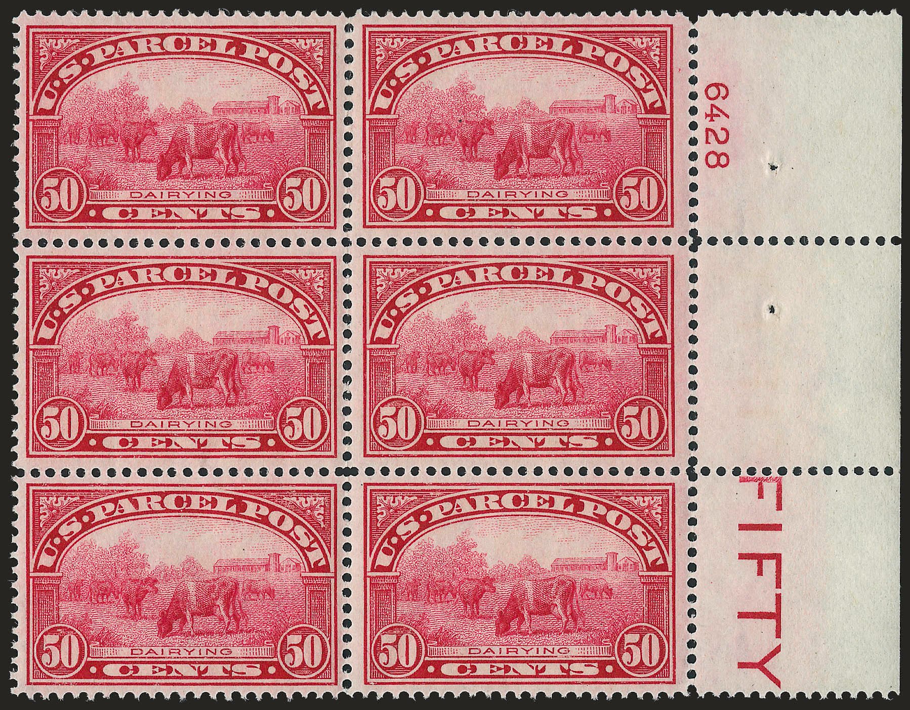 Prices of US Stamp Scott #Q10 - 1913 50c Parcel Post. Robert Siegel Auction Galleries, Apr 2009, Sale 971, Lot 2188