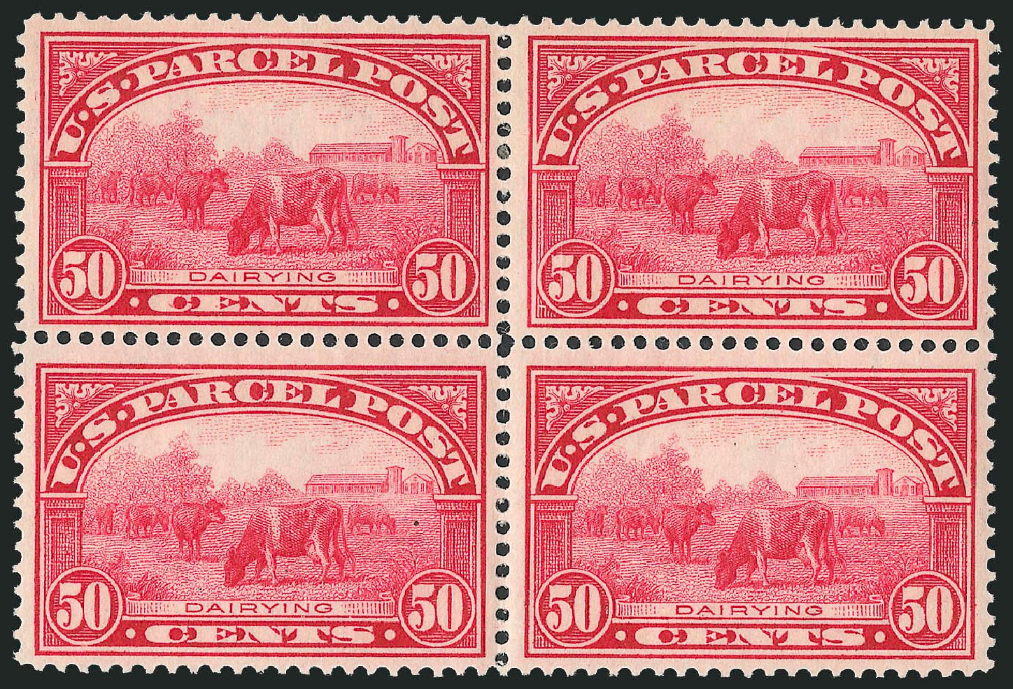 US Stamp Price Scott Catalog Q10: 50c 1913 Parcel Post. Robert Siegel Auction Galleries, Mar 2011, Sale 1007, Lot 3089