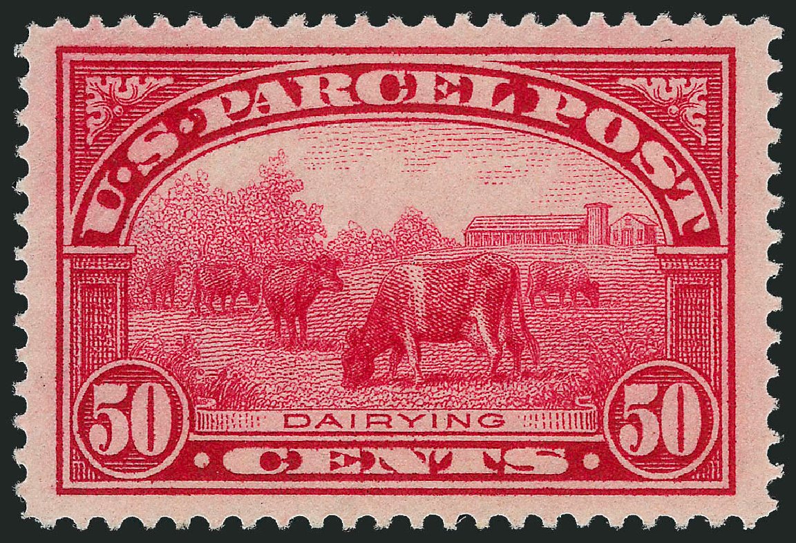 Price of US Stamp Scott Catalogue #Q10: 50c 1913 Parcel Post. Robert Siegel Auction Galleries, Oct 2010, Sale 997, Lot 6359