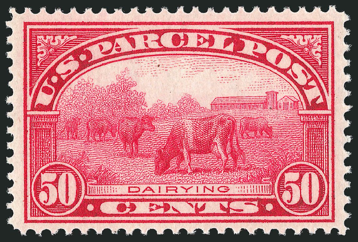 Price of US Stamp Scott Cat. Q10 - 50c 1913 Parcel Post. Robert Siegel Auction Galleries, Oct 2010, Sale 997, Lot 6360