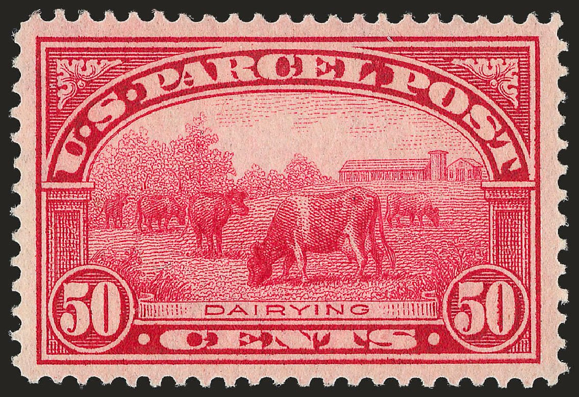 US Stamp Value Scott #Q10 - 1913 50c Parcel Post. Robert Siegel Auction Galleries, Apr 2010, Sale 984, Lot 1191