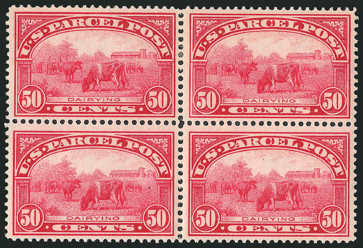 Costs of US Stamp Scott Catalog # Q10 - 50c 1913 Parcel Post. Robert Siegel Auction Galleries, Oct 2010, Sale 997, Lot 6361
