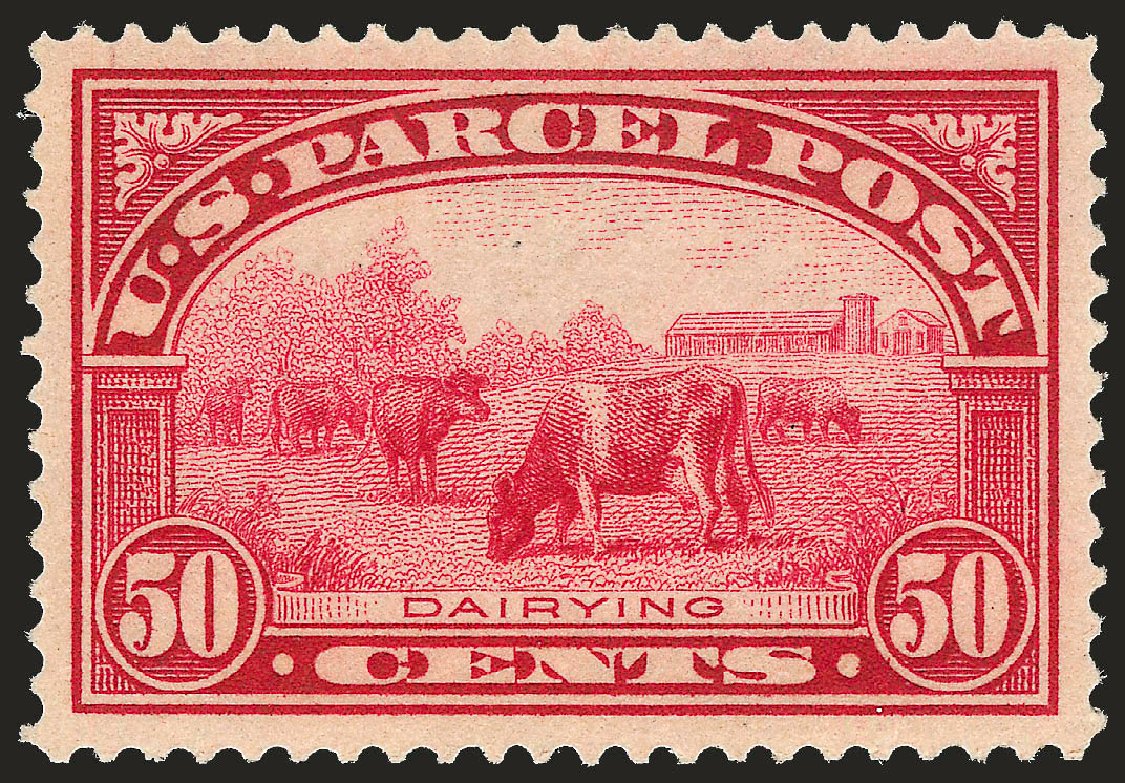 Price of US Stamps Scott Cat. # Q10 - 50c 1913 Parcel Post. Robert Siegel Auction Galleries, Dec 2008, Sale 967, Lot 5184