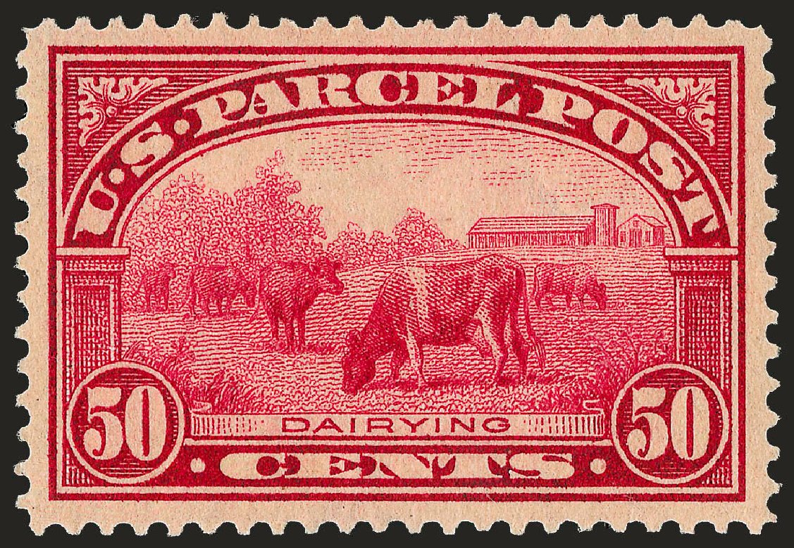 Costs of US Stamp Scott Catalog # Q10: 1913 50c Parcel Post. Robert Siegel Auction Galleries, Dec 2008, Sale 967, Lot 5182