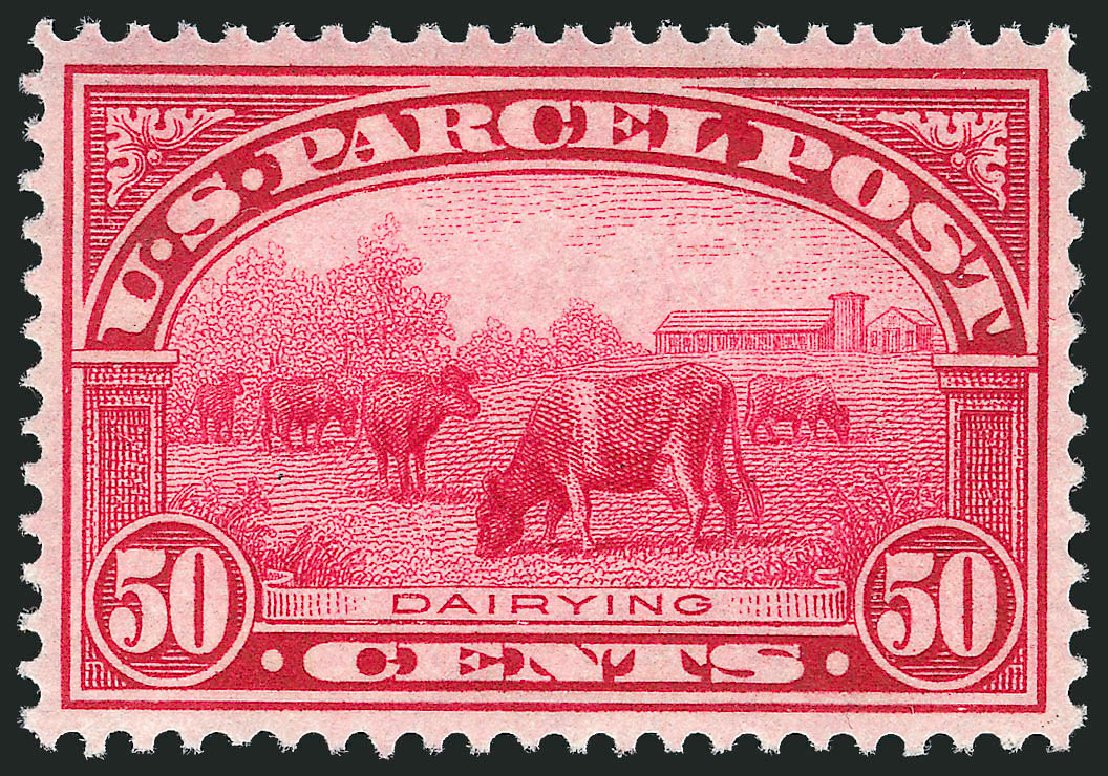 Value of US Stamps Scott Catalogue # Q10 - 50c 1913 Parcel Post. Robert Siegel Auction Galleries, May 2013, Sale 1044, Lot 333