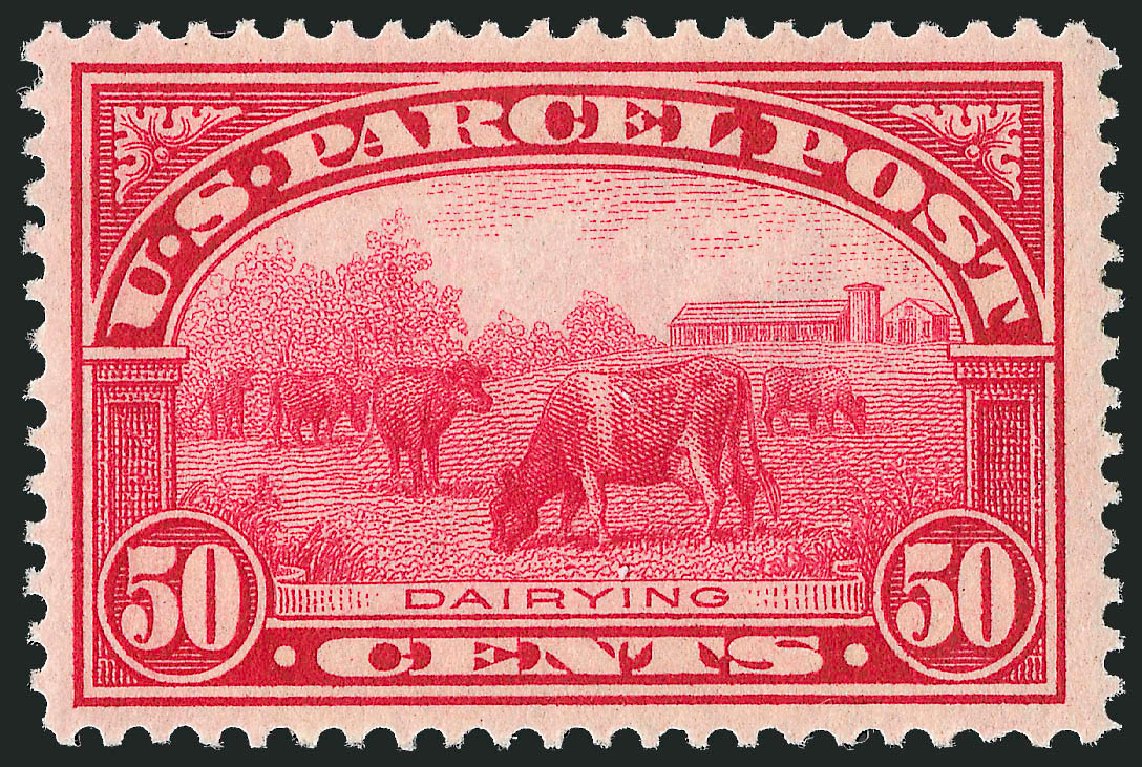 Prices of US Stamp Scott Catalogue # Q10 - 1913 50c Parcel Post. Robert Siegel Auction Galleries, Dec 2011, Sale 1017, Lot 1006