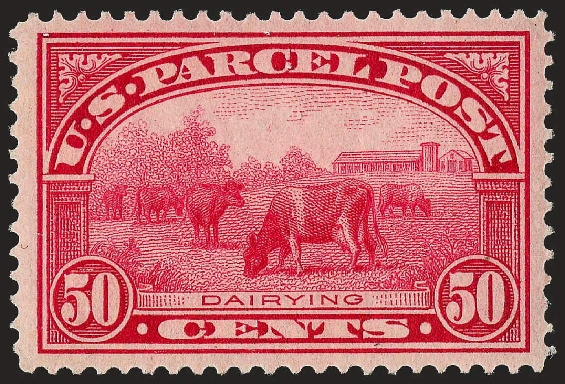 US Stamp Price Scott Cat. # Q10: 1913 50c Parcel Post. Robert Siegel Auction Galleries, Sep 2009, Sale 976, Lot 2356