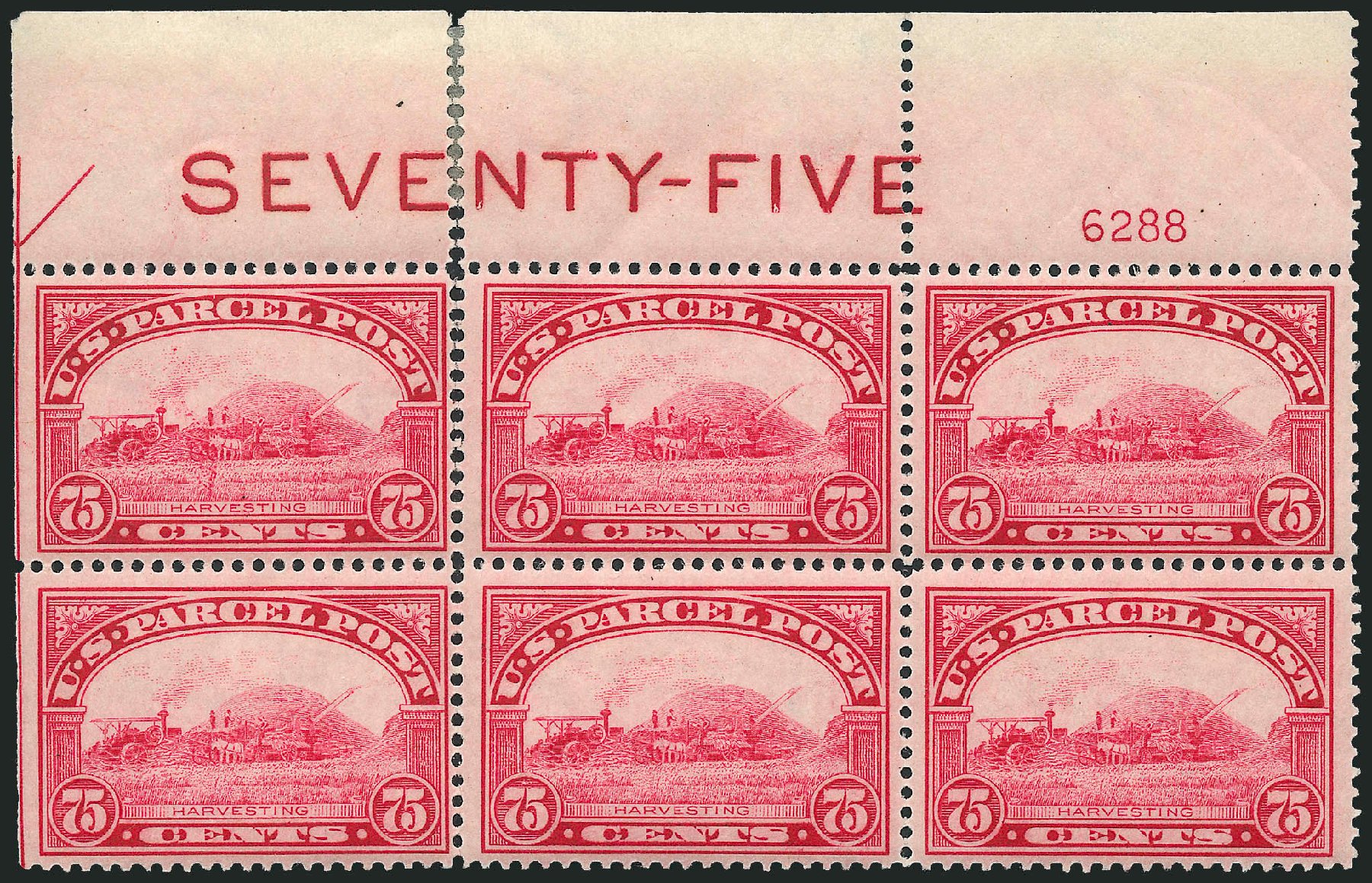 Price of US Stamps Scott Cat. # Q11: 1913 75c Parcel Post. Robert Siegel Auction Galleries, Apr 2009, Sale 971, Lot 2207