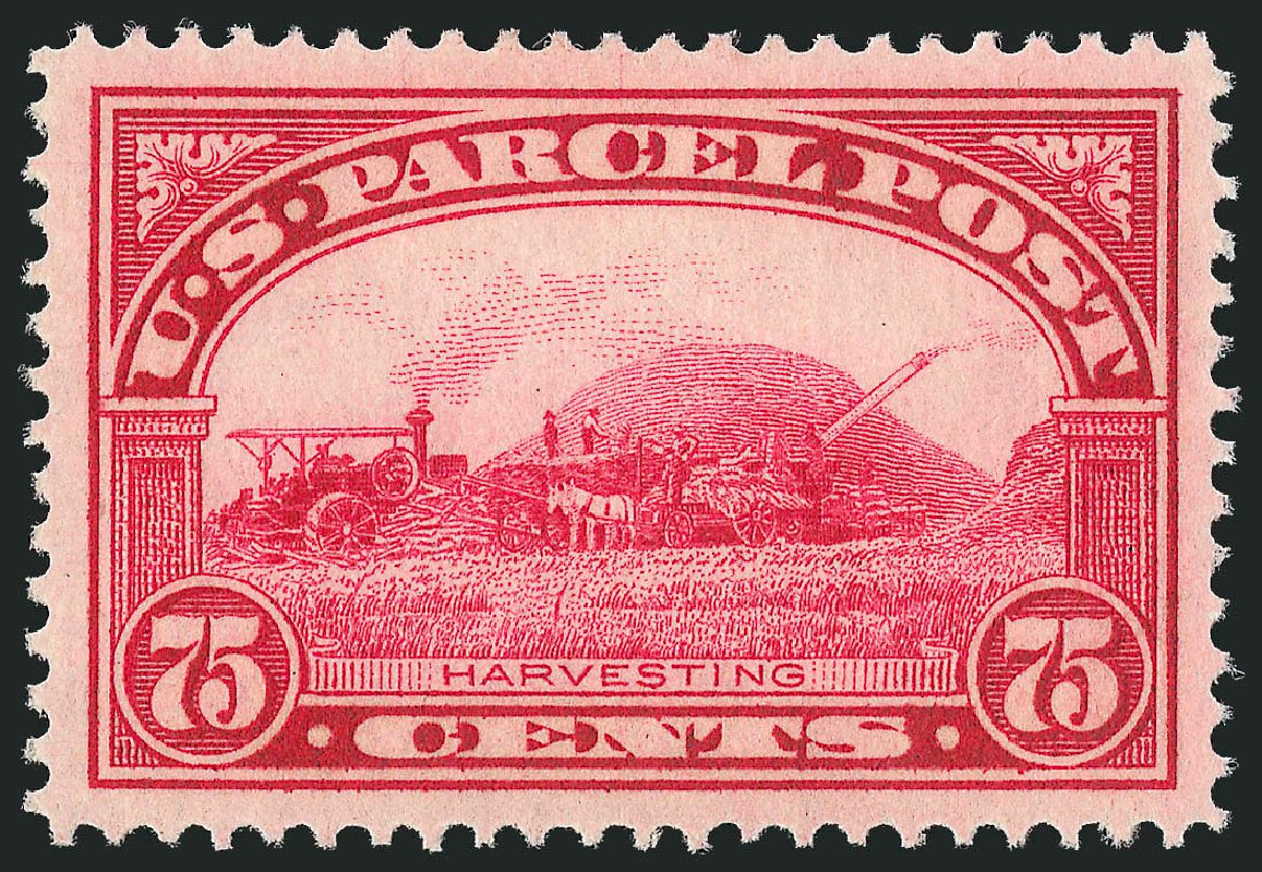 US Stamp Values Scott # Q11: 75c 1913 Parcel Post. Robert Siegel Auction Galleries, Mar 2013, Sale 1040, Lot 2178