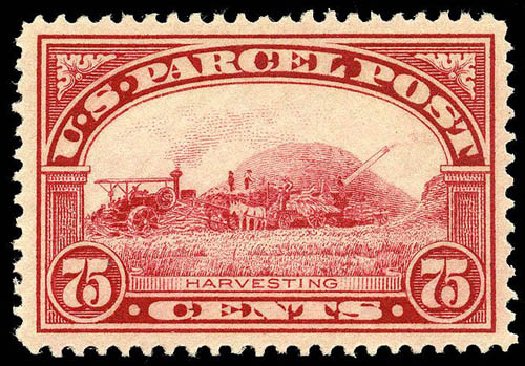 Price of US Stamp Scott Catalog Q11: 75c 1913 Parcel Post. Matthew Bennett International, Apr 2008, Sale 326, Lot 729