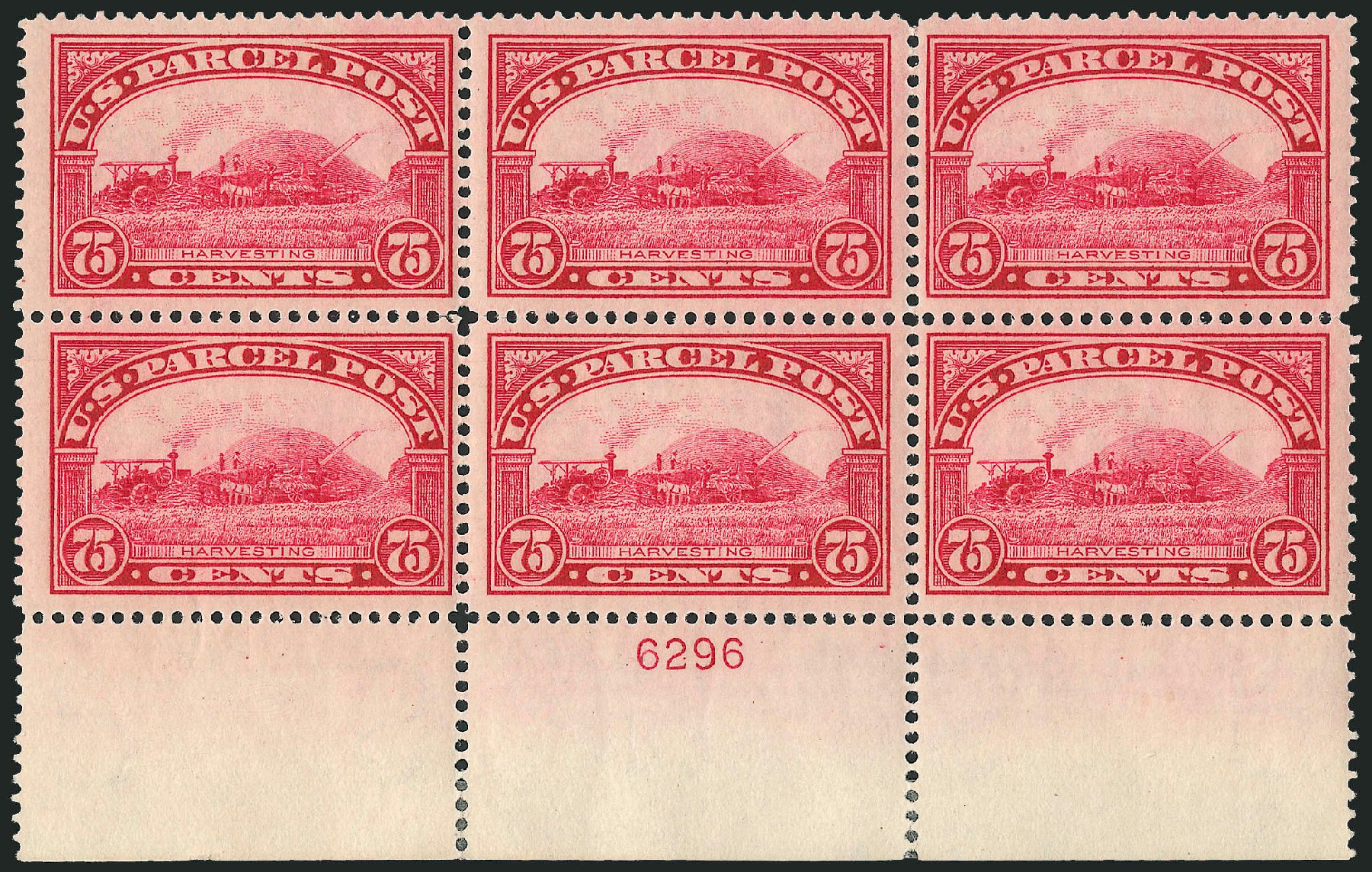 Value of US Stamp Scott #Q11 - 75c 1913 Parcel Post. Robert Siegel Auction Galleries, Apr 2009, Sale 971, Lot 2199