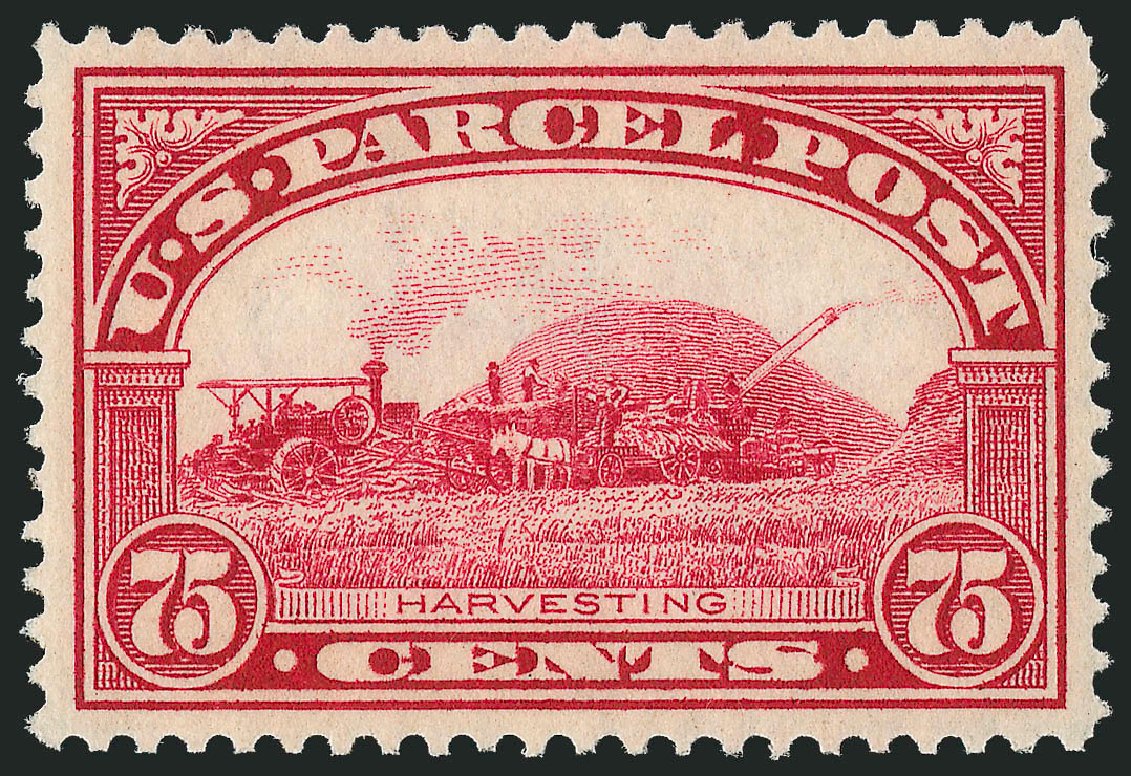 Costs of US Stamps Scott Catalog #Q11 - 1913 75c Parcel Post. Robert Siegel Auction Galleries, Oct 2011, Sale 1014, Lot 2441