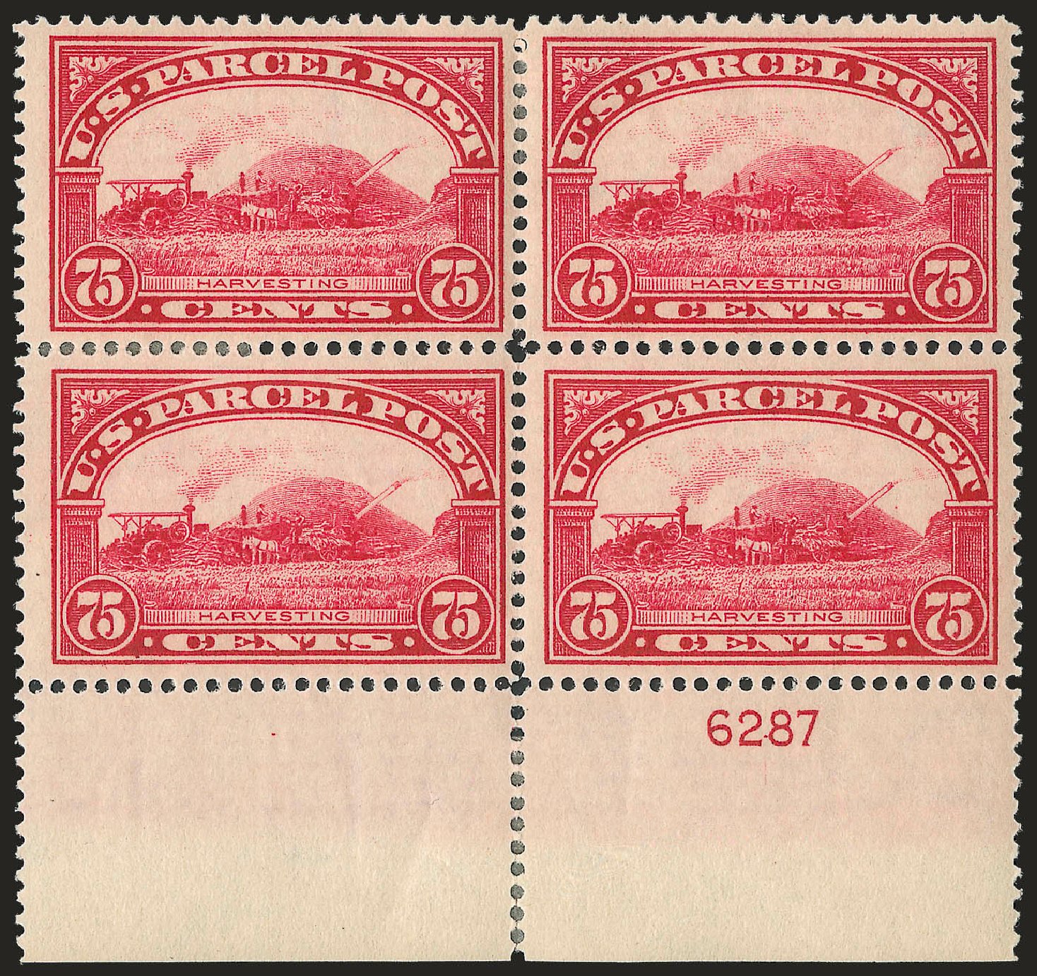 Price of US Stamp Scott Catalog #Q11: 75c 1913 Parcel Post. Robert Siegel Auction Galleries, Apr 2010, Sale 984, Lot 1194