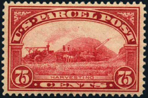 US Stamp Price Scott Catalog # Q11: 1913 75c Parcel Post. Harmer-Schau Auction Galleries, Aug 2012, Sale 94, Lot 1865