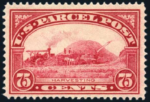 Price of US Stamp Scott Cat. #Q11: 1913 75c Parcel Post. Harmer-Schau Auction Galleries, Jun 2008, Sale 78, Lot 1792