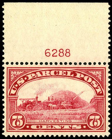 Price of US Stamp Scott Catalog Q11 - 75c 1913 Parcel Post. Matthew Bennett International, Dec 2008, Sale 330, Lot 1943