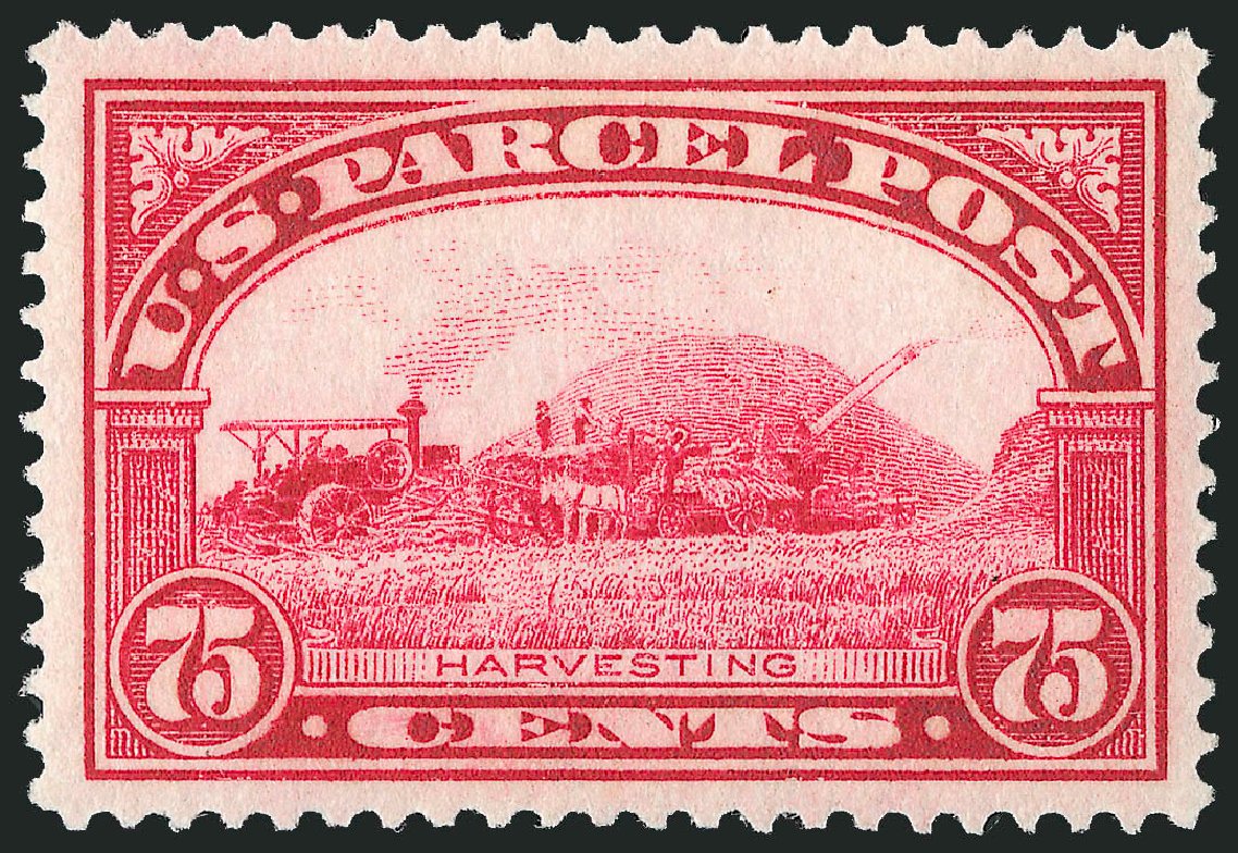 Price of US Stamp Scott Catalog Q11: 75c 1913 Parcel Post. Robert Siegel Auction Galleries, Dec 2009, Sale 982, Lot 6183