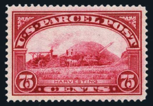 Price of US Stamp Scott Catalogue #Q11: 75c 1913 Parcel Post. Harmer-Schau Auction Galleries, Aug 2014, Sale 102, Lot 2216