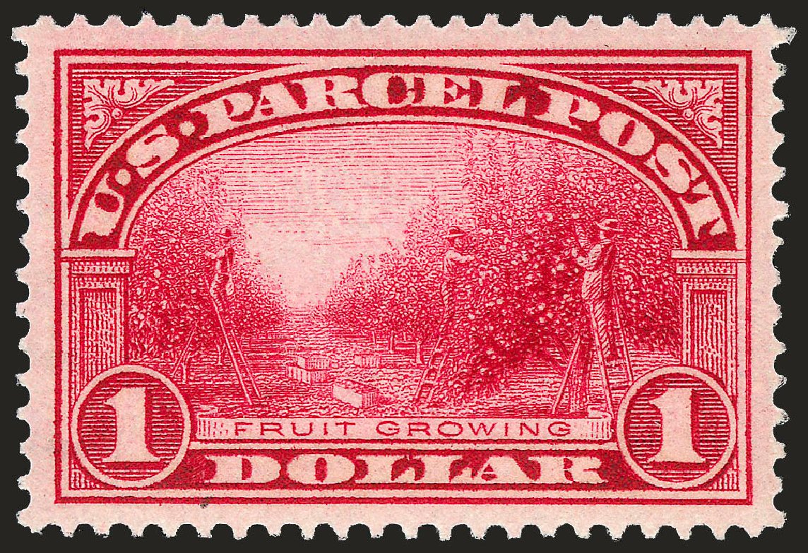 Cost of US Stamp Scott #Q12: 1913 US$1.00 Parcel Post. Robert Siegel Auction Galleries, Dec 2008, Sale 967, Lot 5188