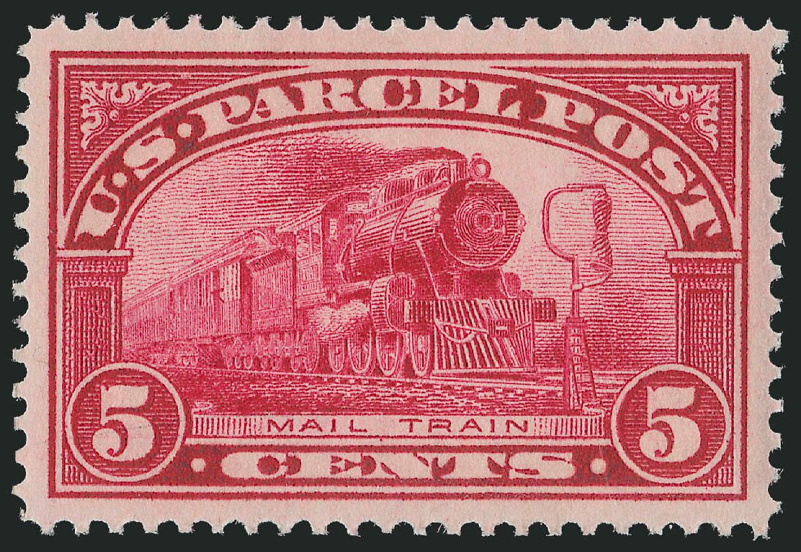US Stamps Value Scott Cat. Q5: 5c 1913 Parcel Post. Robert Siegel Auction Galleries, Oct 2011, Sale 1014, Lot 2422