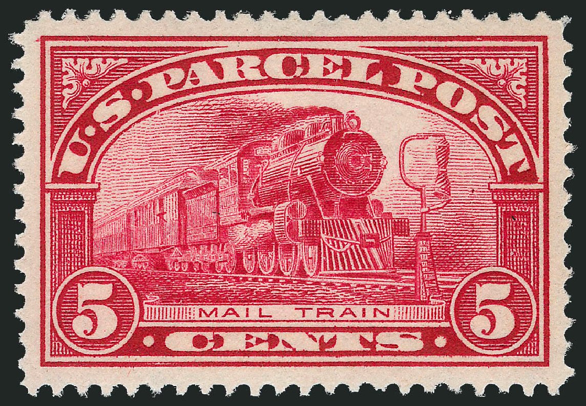 Prices of US Stamps Scott Catalog # Q5: 1913 5c Parcel Post. Robert Siegel Auction Galleries, Oct 2011, Sale 1014, Lot 2423