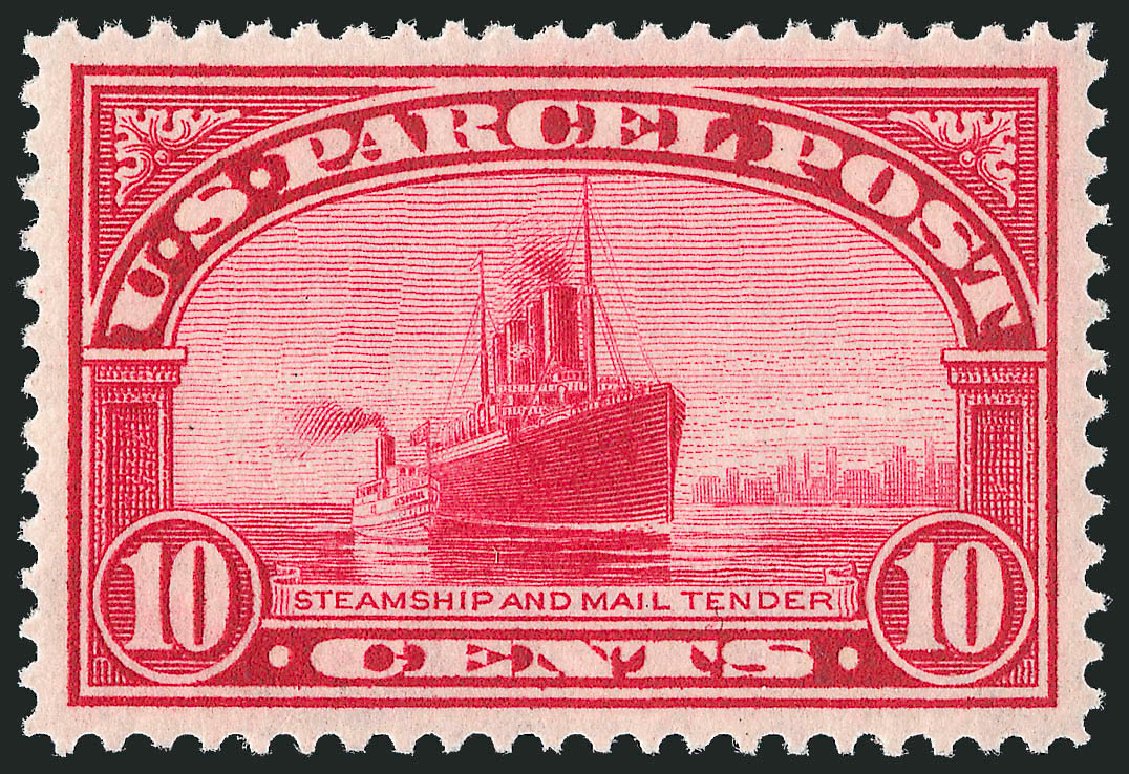 US Stamps Prices Scott Catalog # Q6: 10c 1913 Parcel Post. Robert Siegel Auction Galleries, Oct 2011, Sale 1014, Lot 2426